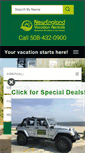 Mobile Screenshot of newenglandvacationrentals.com
